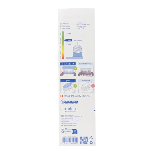 Curaprox Brosse à dents CS 5460 Ultra Soft