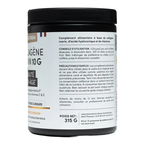 Nat et Form Collagène marin 10 G poudre