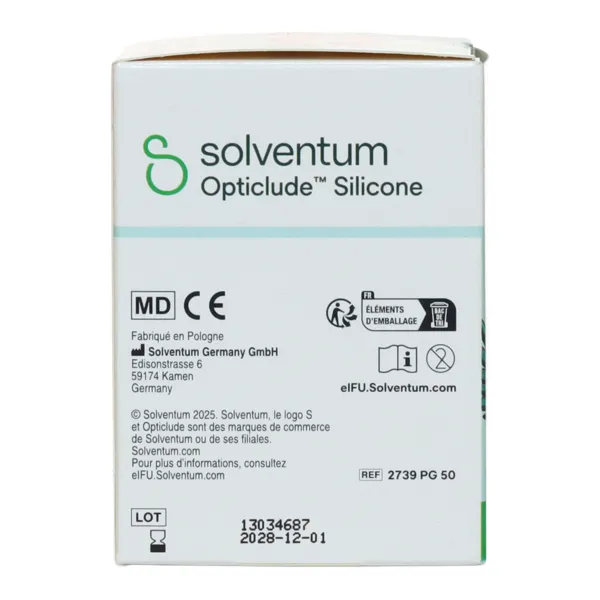 Solventum Opticlude Silicone pansement orthoptique x 50