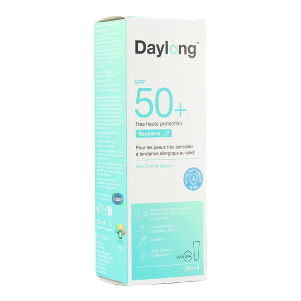 Daylong Sensitive Crème gel solaire SPF 50+