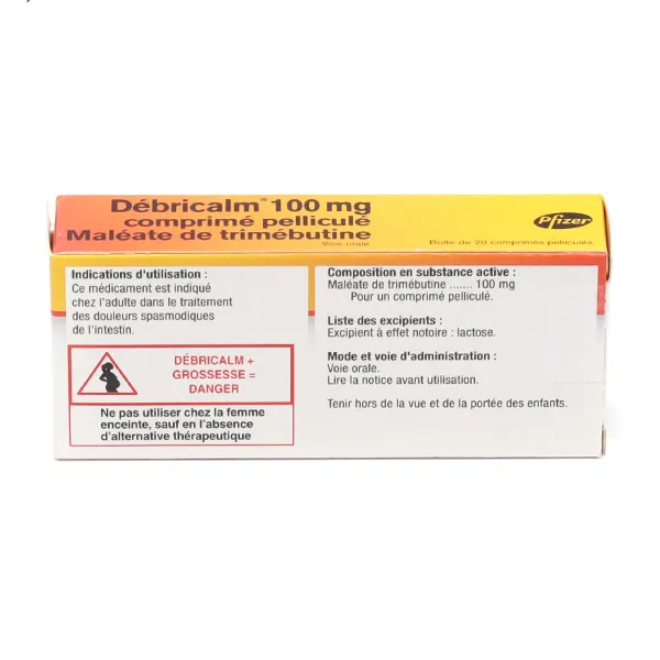 Débricalm 100 mg comprimé