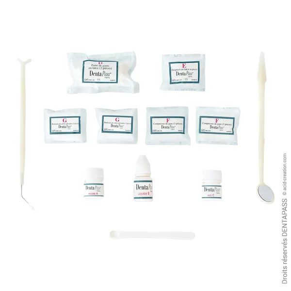 Dentapass Urgency kit d'urgence dentaire
