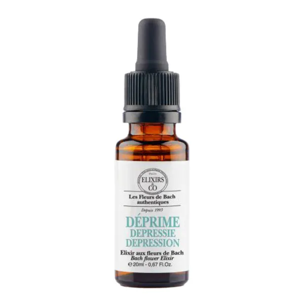 Elixirs and Co Fleurs de Bach Déprime gouttes bio
