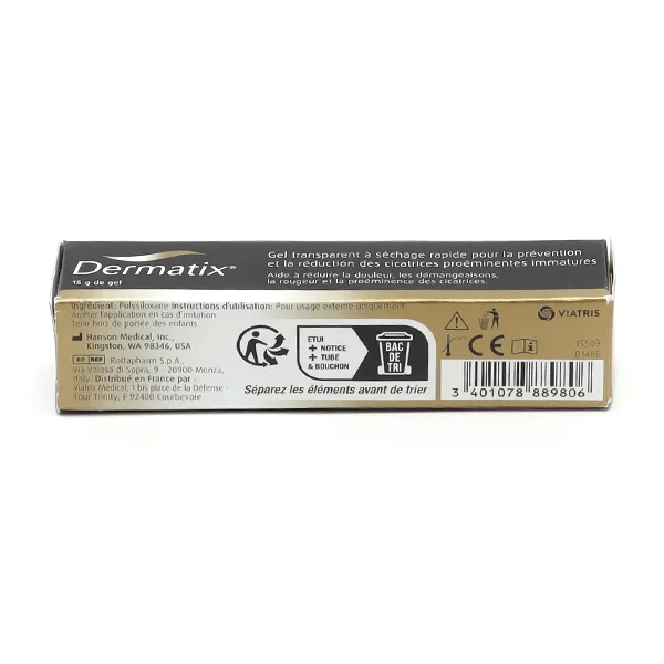 Dermatix gel silicone cicatrice