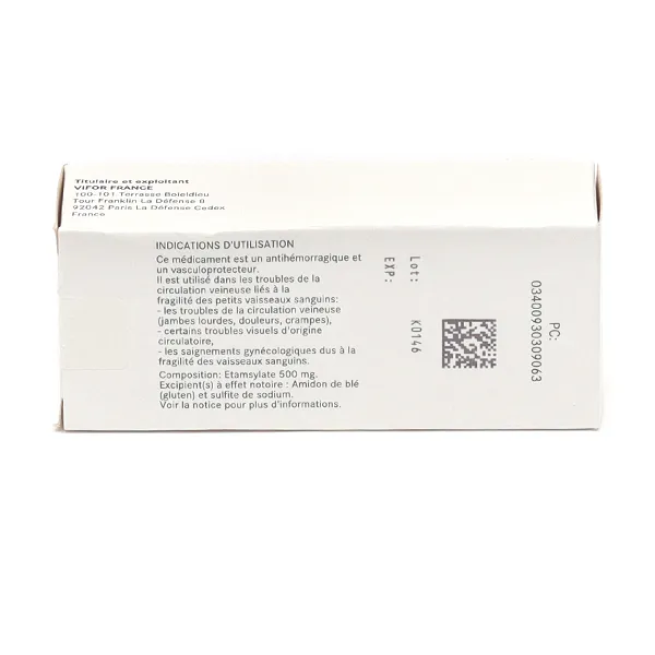 Dicynone 500 mg comprimé