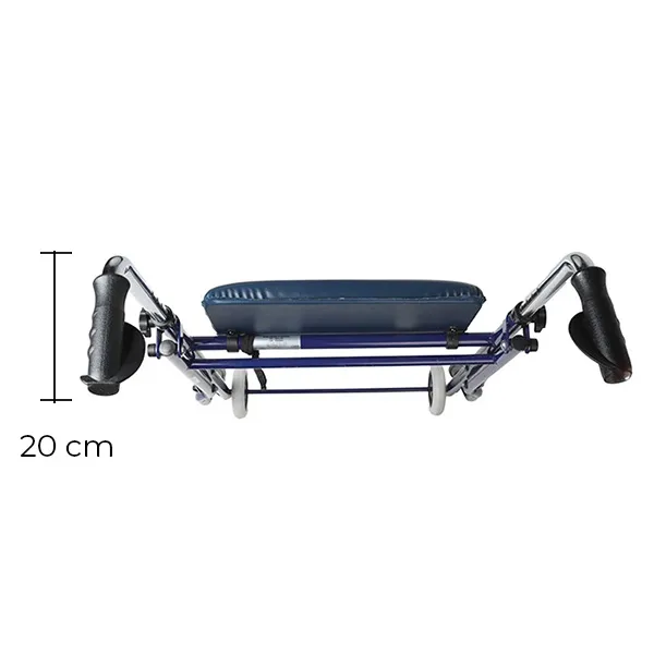 Rollator 2 roues avec siège