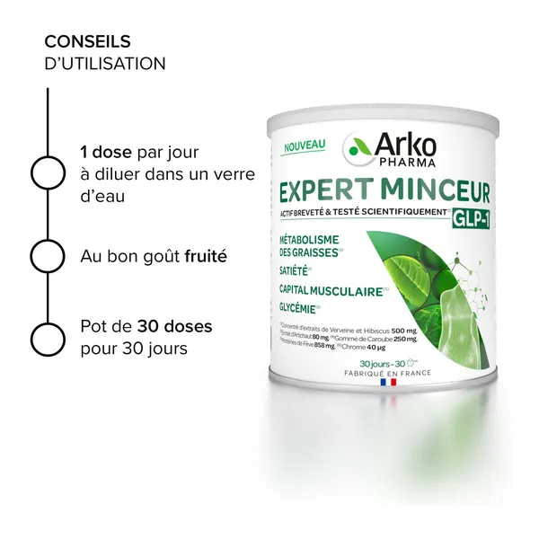 Arkopharma Expert minceur GLP1 poudre