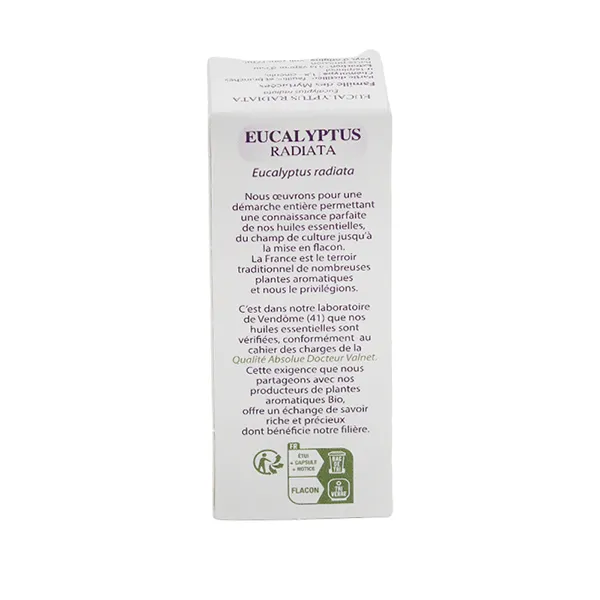 Docteur Valnet huile essentielle Eucalyptus radiata Bio