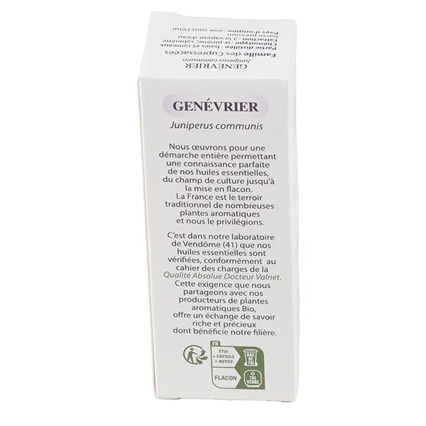 Docteur Valnet huile essentielle de Genévrier Bio
