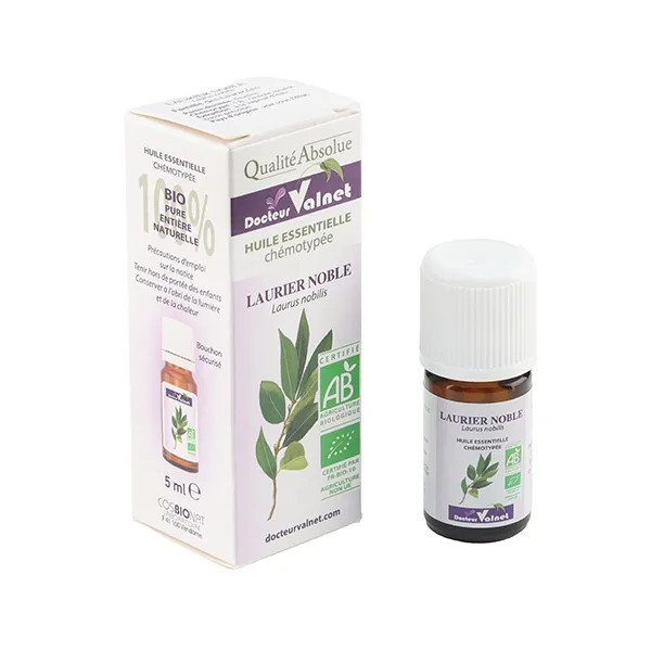 Docteur Valnet Huile essentielle de Laurier noble Bio