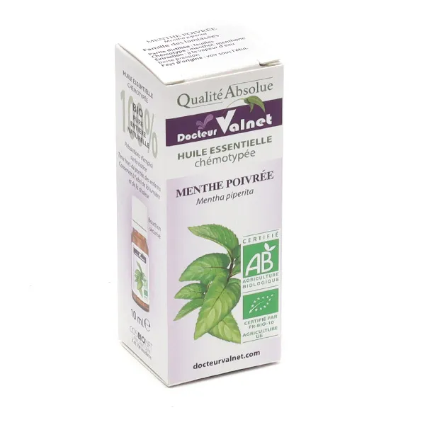 Docteur Valnet Huile essentielle bio Menthe poivrée