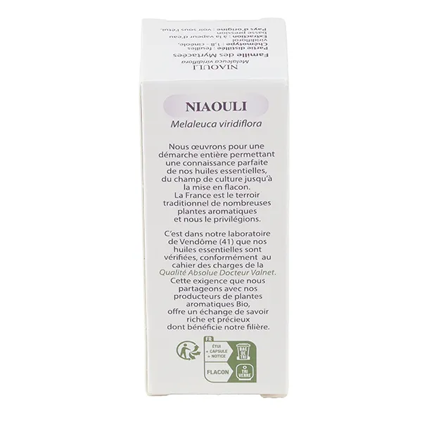 Docteur Valnet huile essentielle de Niaouli Bio