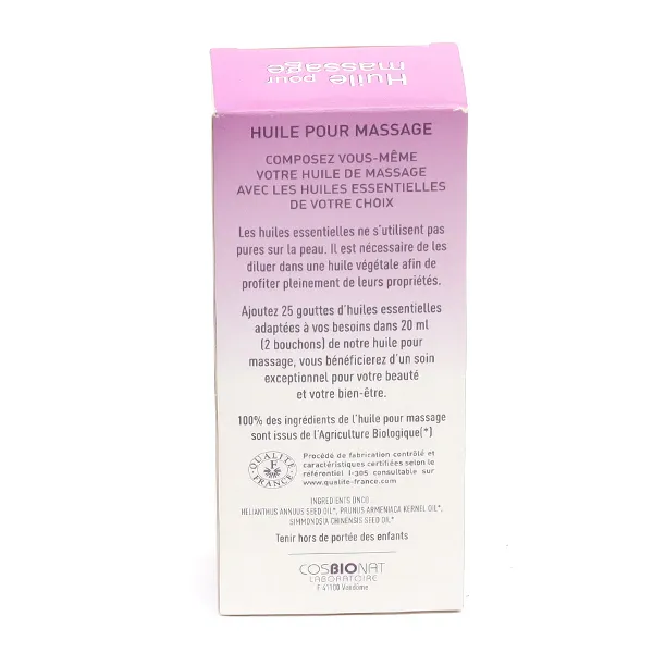 Docteur Valnet Huile pour massage Bio