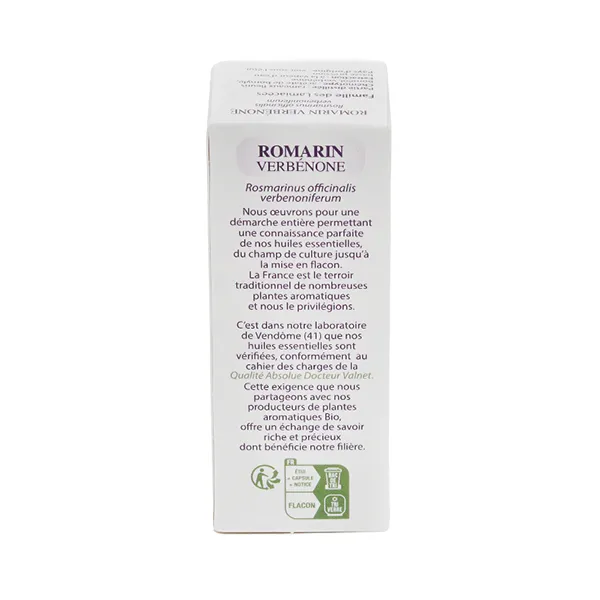 Docteur Valnet huile essentielle Romarin verbénone Bio