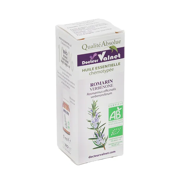 Docteur Valnet huile essentielle Romarin verbénone Bio