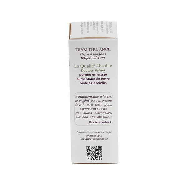 Docteur Valnet huile essentielle de Thym à thujanol Bio