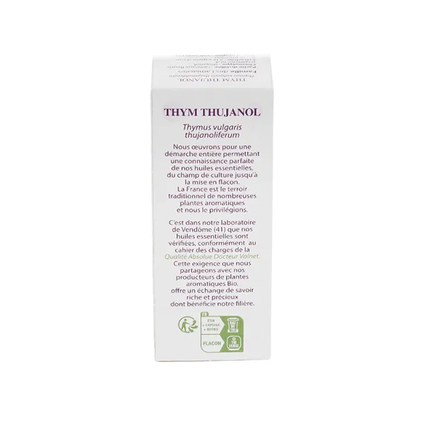 Docteur Valnet huile essentielle de Thym à thujanol Bio