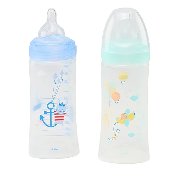 Dodie Biberon Tétine plate débit rapide 330 ml