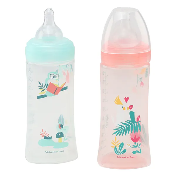 Dodie Biberon Tétine ronde débit rapide 330 ml