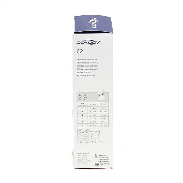 Donjoy Collier cervical anatomique C2 semi-rigide