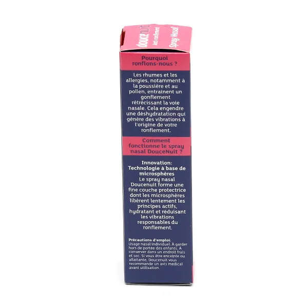 Douce Nuit Spray nasal anti ronflement