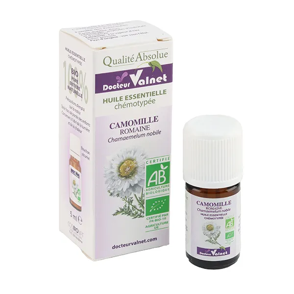 Docteur Valnet huile essentielle de Camomille romaine Bio