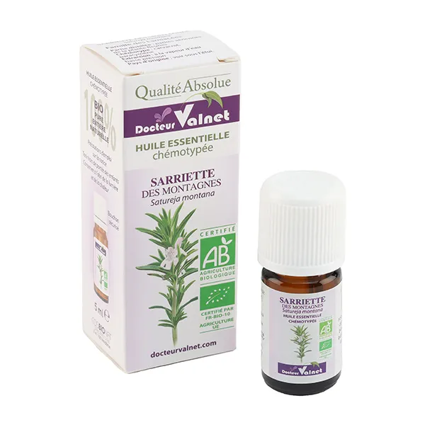 Docteur Valnet huile essentielle Sarriette des montagnes Bio