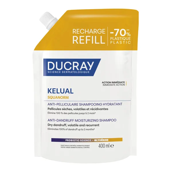 Ducray Kelual Squanorm Shampooing Pellicules sèches