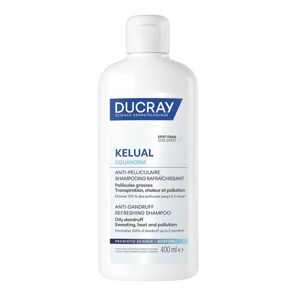 Ducray Kelual Squanorm Shampooing anti pelliculaire rafraîchissant