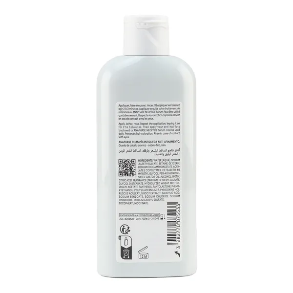Ducray Anaphase shampooing antichute anti affinement