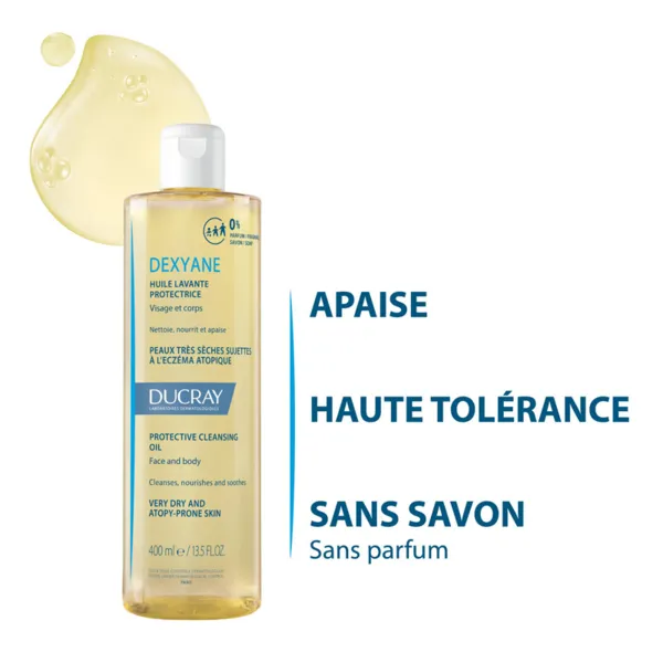 Ducray Dexyane huile lavante protectrice