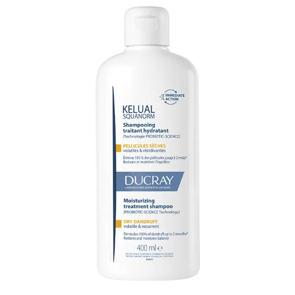 Ducray Kelual Squanorm Shampooing Pellicules sèches