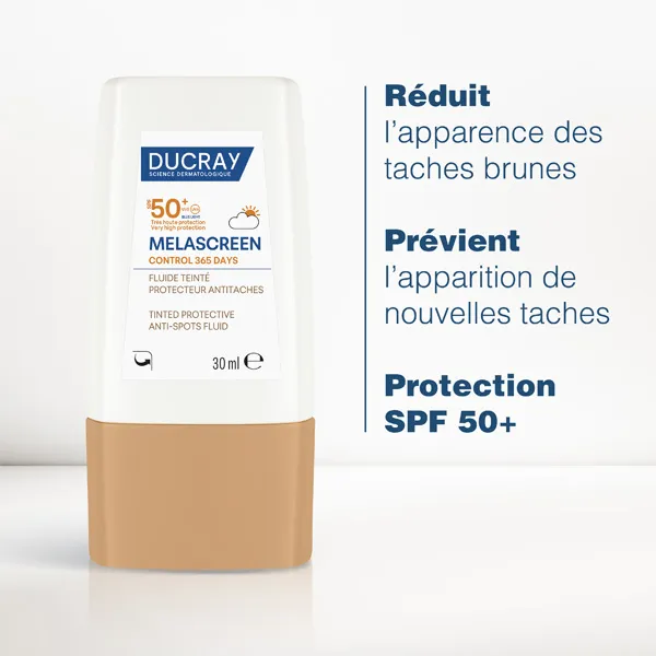 Ducray Melascreen Fluide solaire teinté antitaches SPF50+
