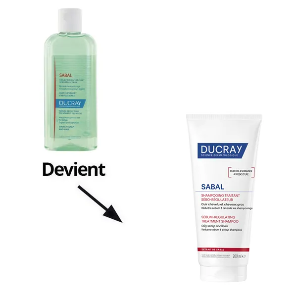 Ducray Sabal shampooing traitant sébo régulateur