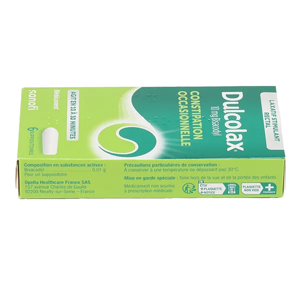 Dulcolax suppositoires