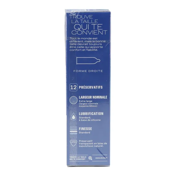 Durex Classic Jeans XL préservatifs