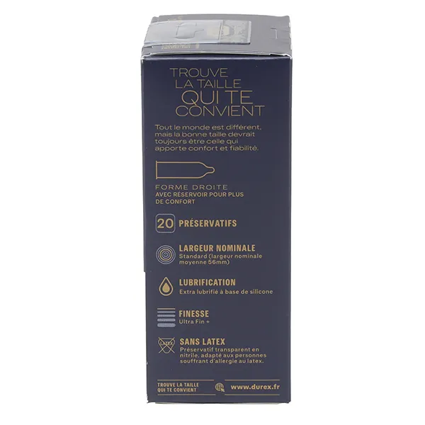 Durex Intensity préservatifs sans latex