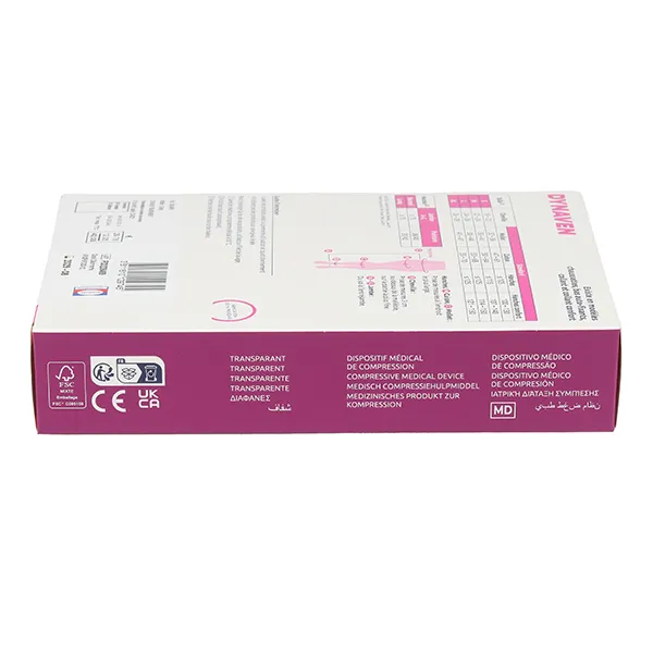 Sigvaris Dynaven Transparent Collant de contention maternité Classe 2