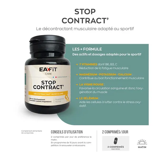 Eafit Stop Contract comprimés