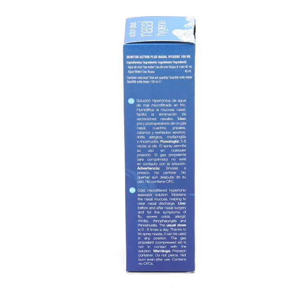 Eau de Quinton Action Plus Spray nasal hypertonique
