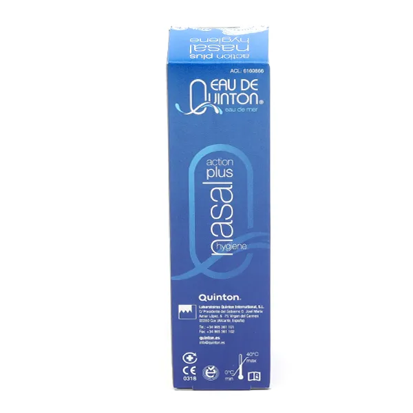 Eau de Quinton Action Plus Spray nasal hypertonique