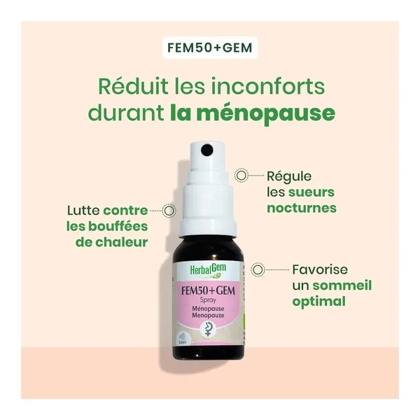 HerbalGem Fem50+Gem Spray Bio