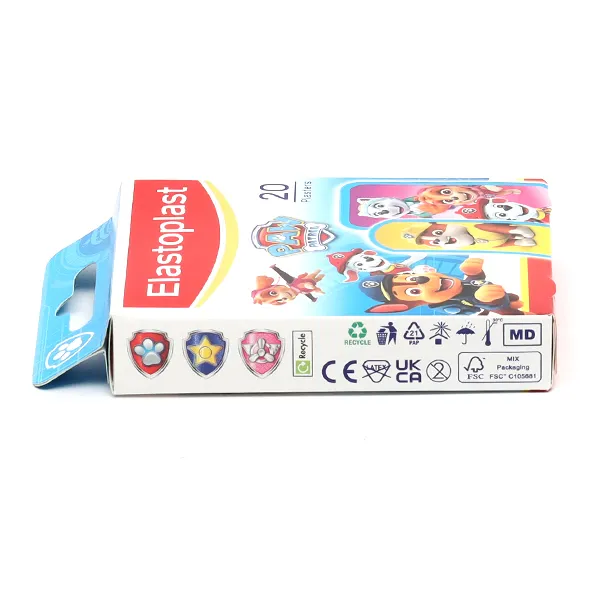 Elastoplast pansements pour enfant Dessins animés par 20