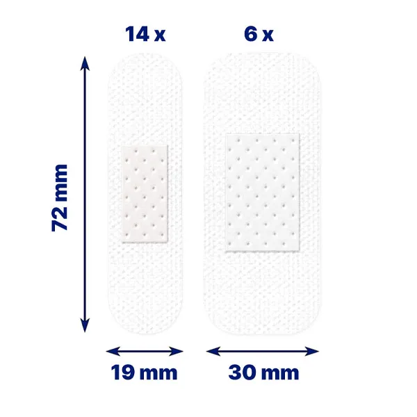 Elastoplast Sensitive 20 pansements