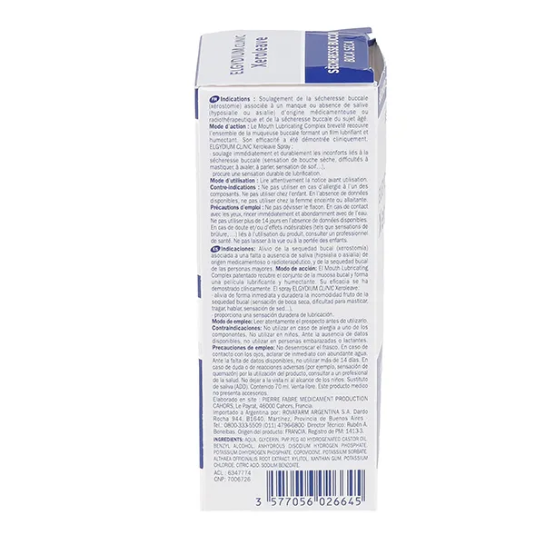 Elgydium Clinic Xeroleave Spray