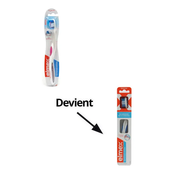 Elmex Nettoyage Intense brosse à dents medium