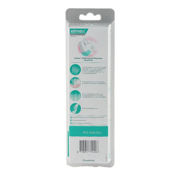 Elmex Professionnal Precision Sensitive Brosse à dents extra souple