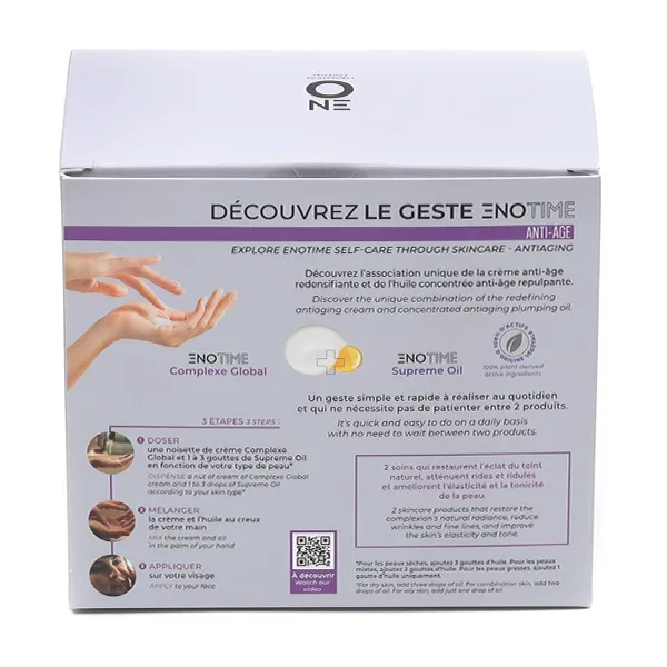 Enotime Duo Fermeté Complexe Global + Huile concentrée anti âge