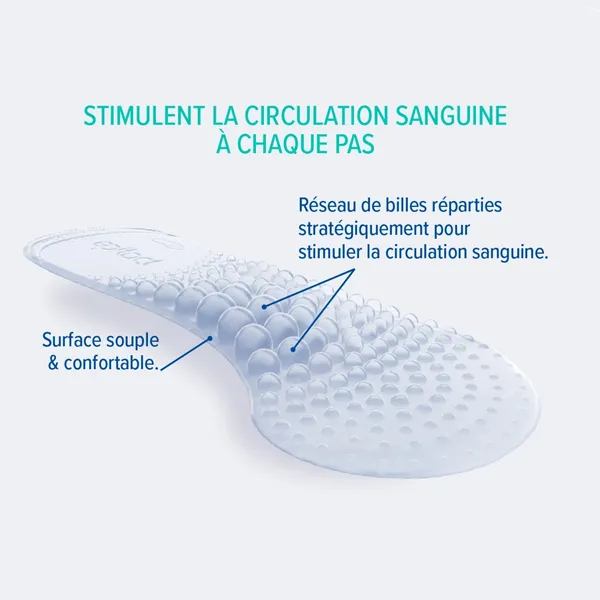 Epitact Semelles invisibles jambes légères