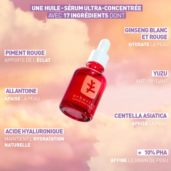 Erborian Skin therapy huile de nuit multi perfectrice